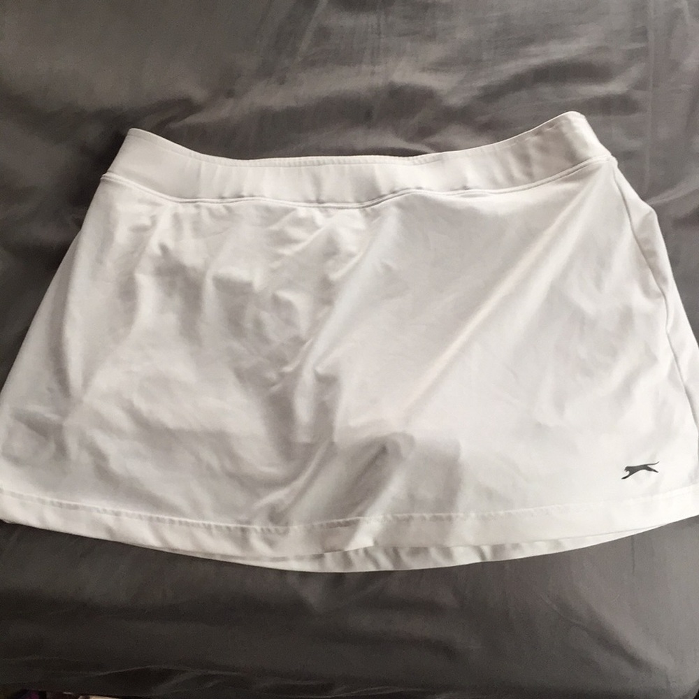 White slazenger tennis skirt